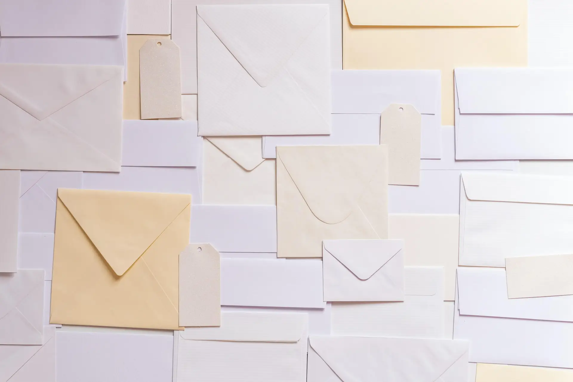 A image of a collage of envelopes representing Soulheart's blog titled Achieve Peak Performance With Email Marketing Training.||