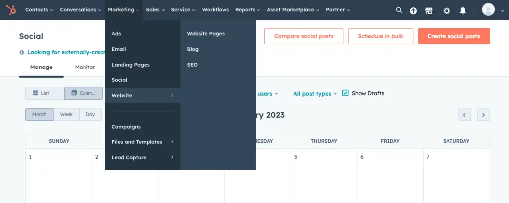 An image of HubSpot's Marketing Hub representing Soulheart's blog What is HubSpot a Breakdown of All Features Marketing