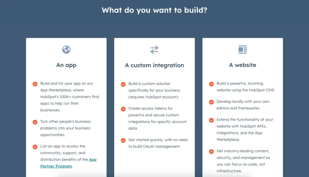 An image of HubSpot's interface for developers representing Soulheart's blog titled Connect Your Productivity Tools Seamlessly with HubSpot’s Integrations