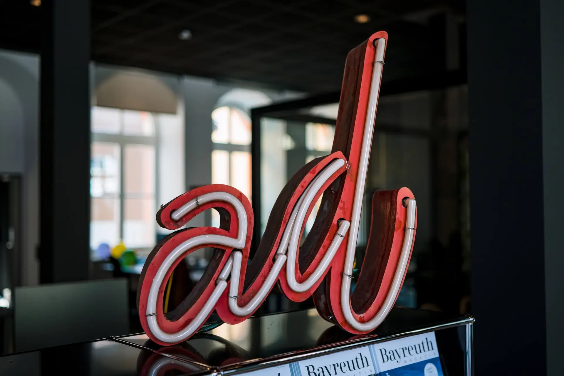 Image of a neon sign that reads "ad" representing Soulheart's blog titled "Yes, Nonprofits Can Still Use Google Ads Without Google Ad Grants"