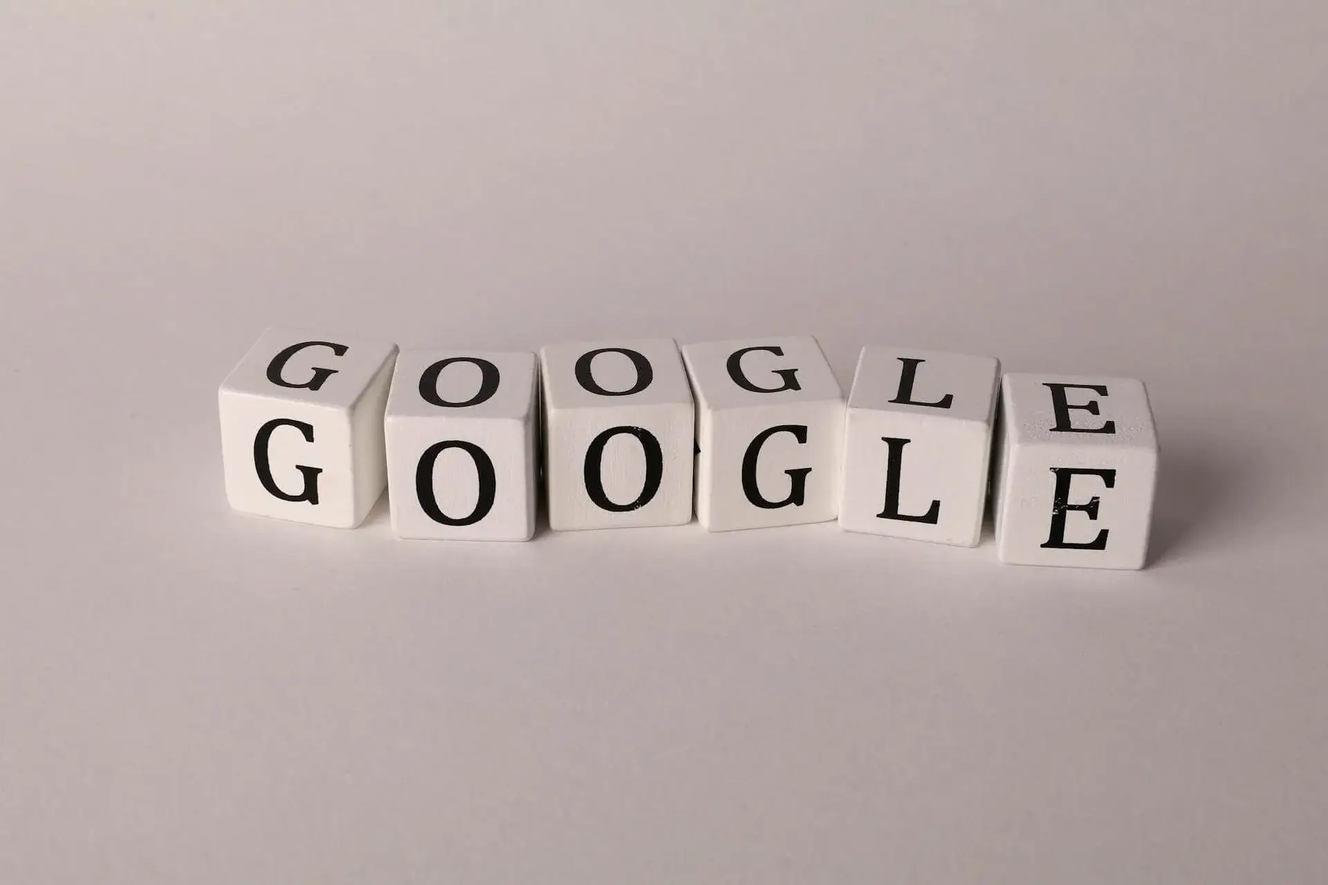 An image of blocks that read Google representing Soulheart's blog titled Ranking #1 on Google for a High Volume Keyword in 1 Month