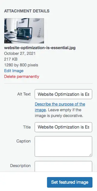 Soulheart ads keywords to image titles and alt tags as an SEO tip
