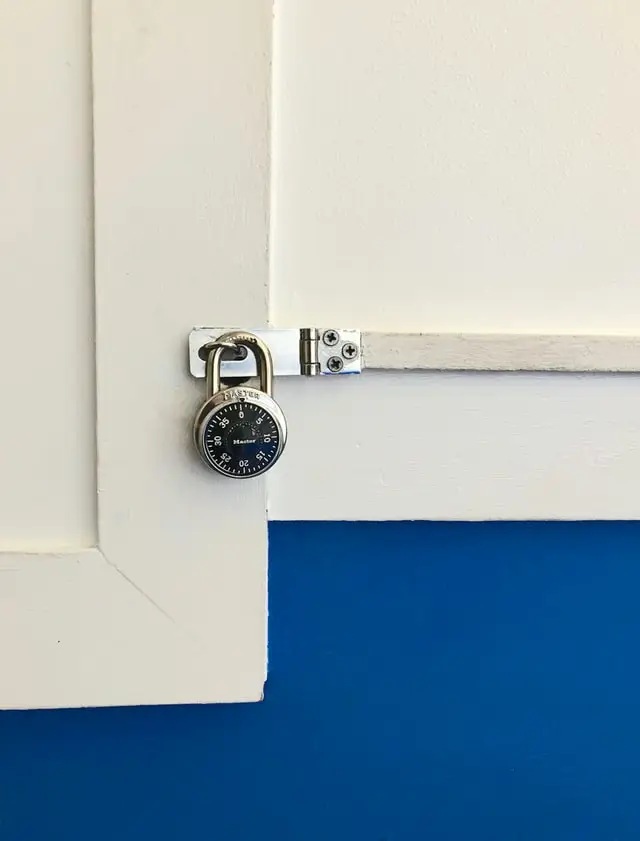 An image of a lock representing the need for wordpress website security.