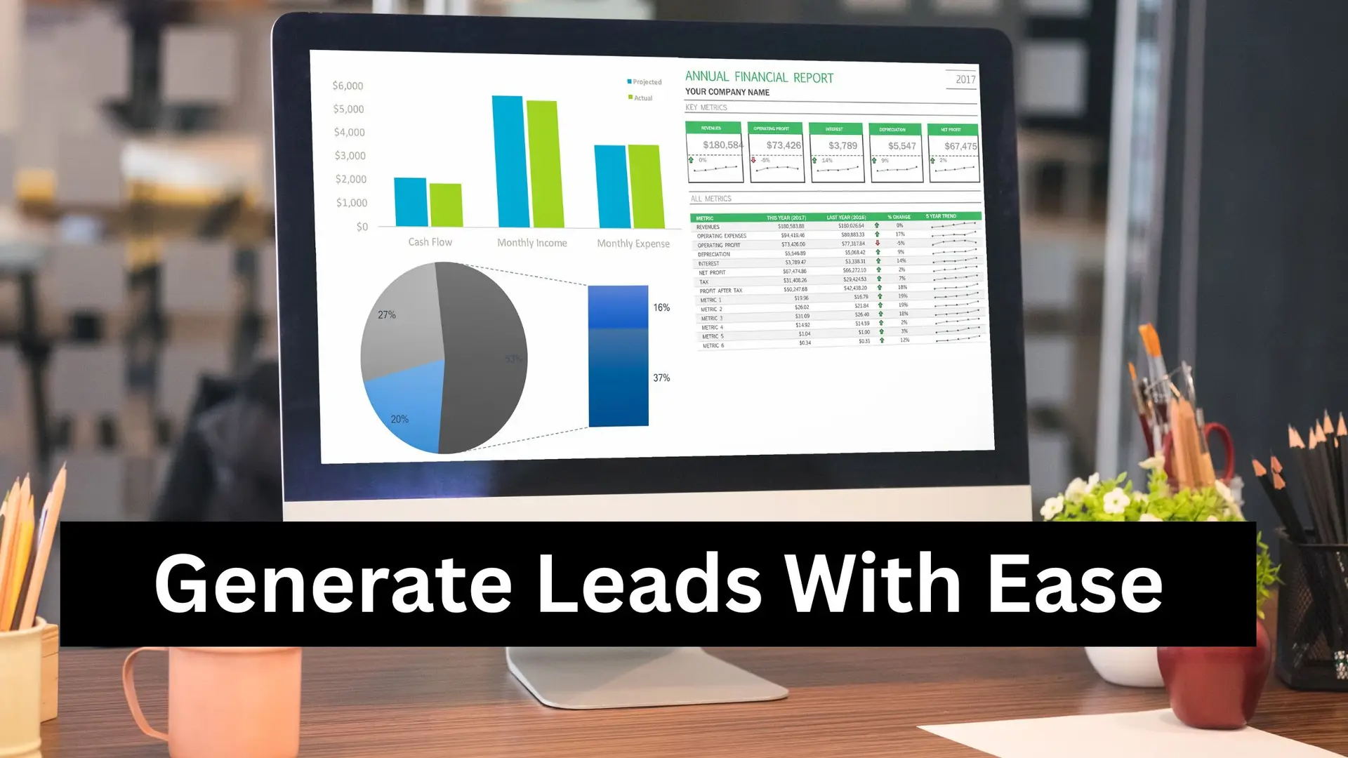 A fully customizable lead gen tool the works!